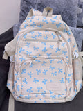 Blue Bow Rucksack