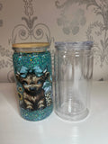 16oz Snow Globe Tumbler with Wrap