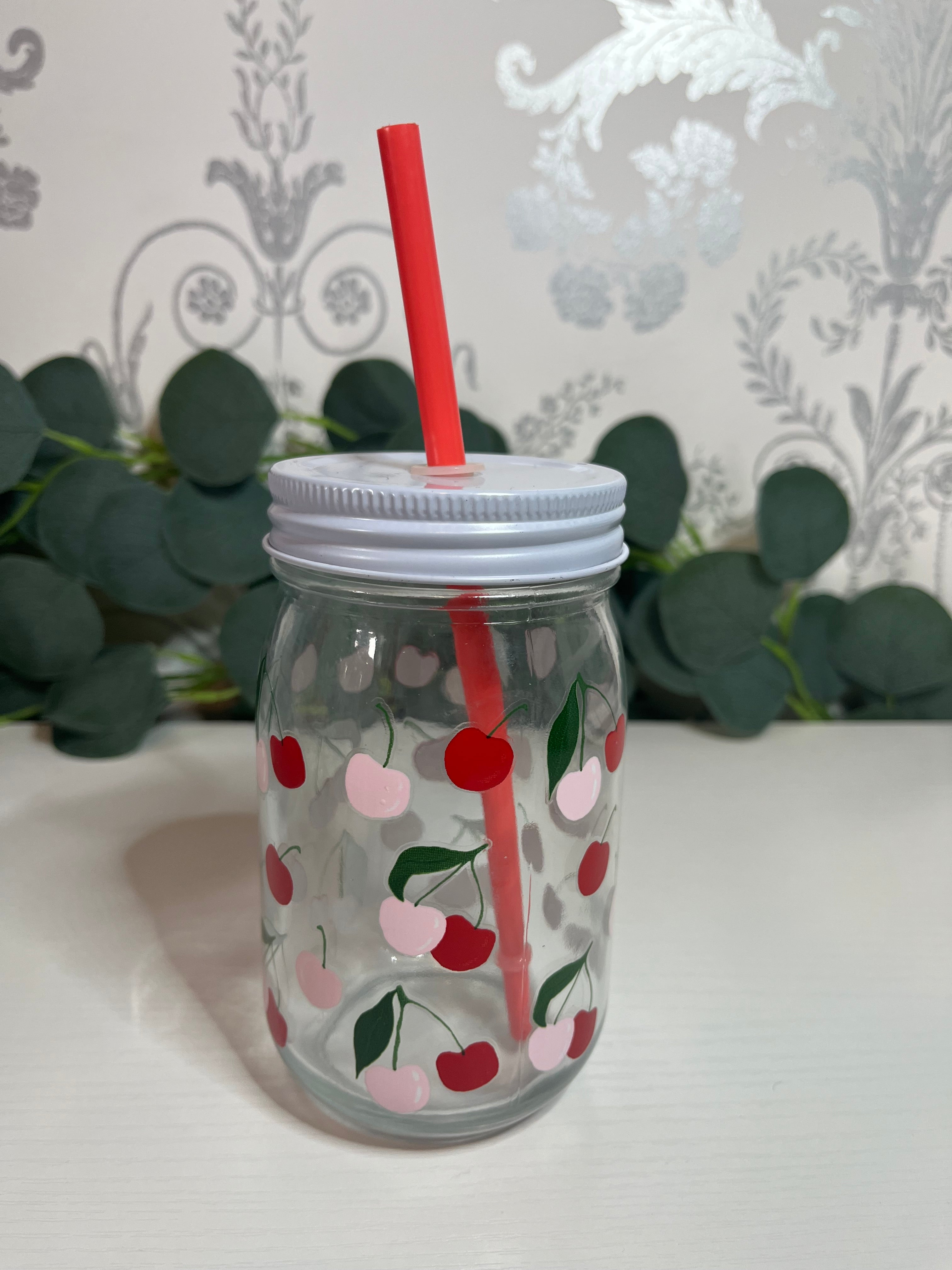 Glass Jar Tumbler