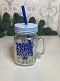 Glass Jar Tumbler